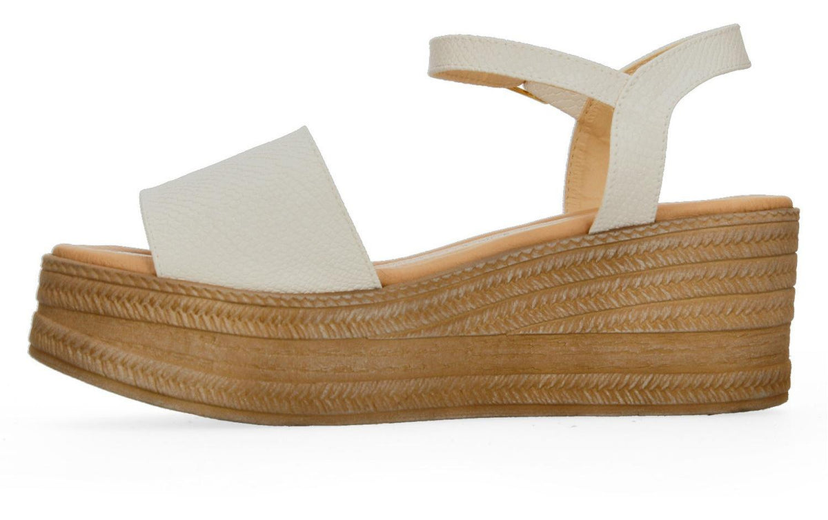 Sandalias Perez Lete Para Mujer 02284 Blanco [plt264], foto 3 de 10