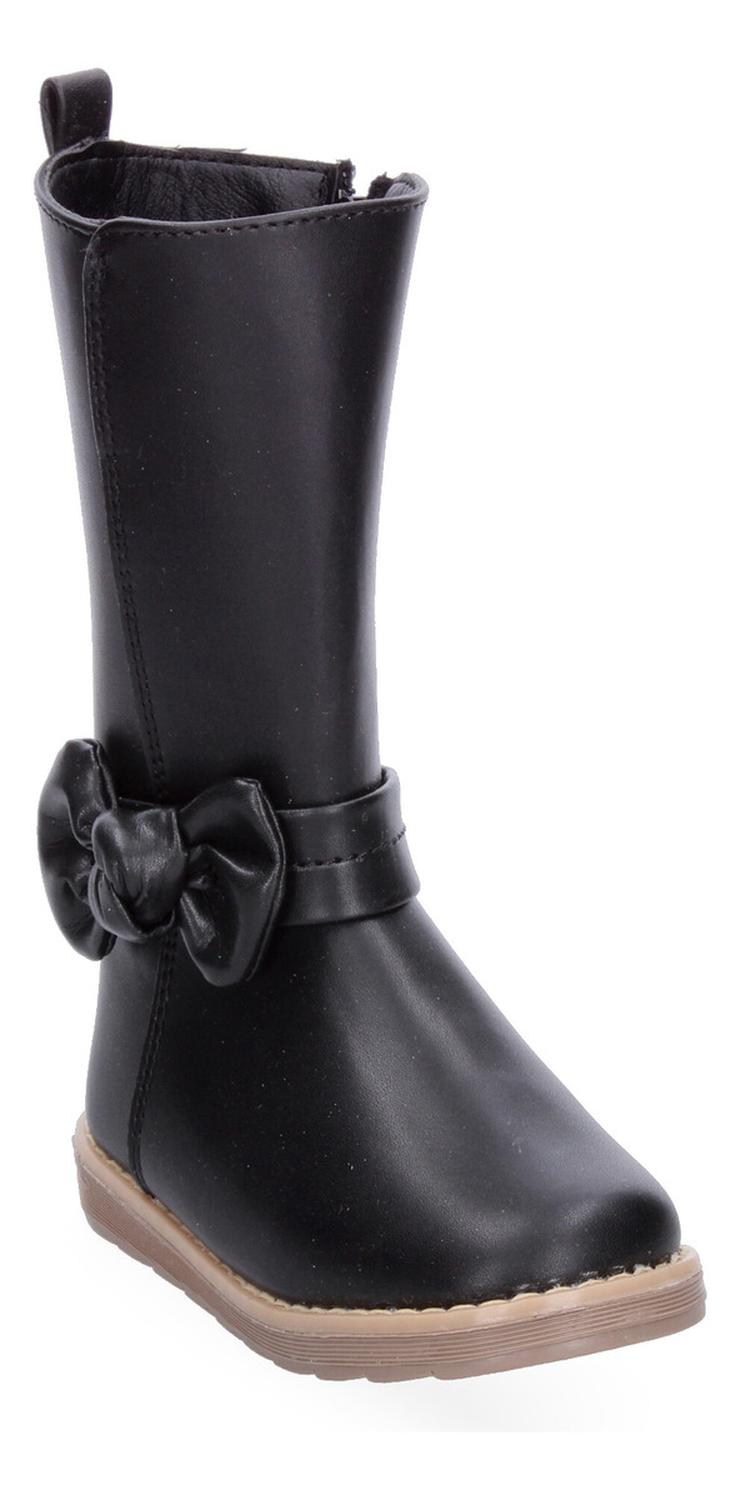 Bota Minipapos Negro Para Niña [mnp305], foto 1 de 10