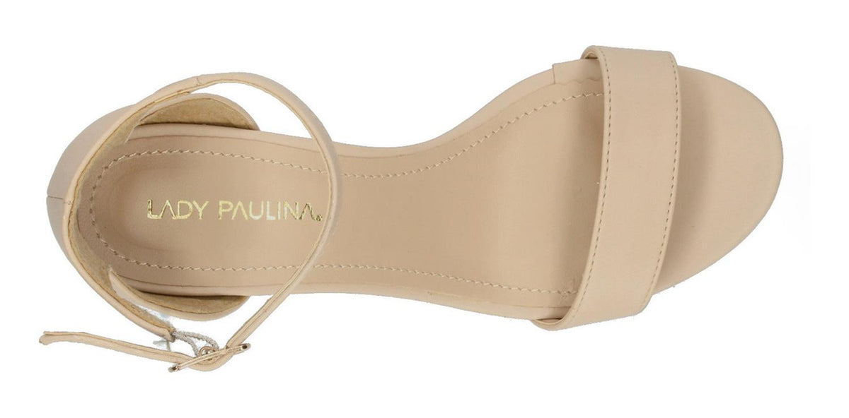Sandalias Paulina Para Mujer 21204 Beige [pau854], foto 8 de 10