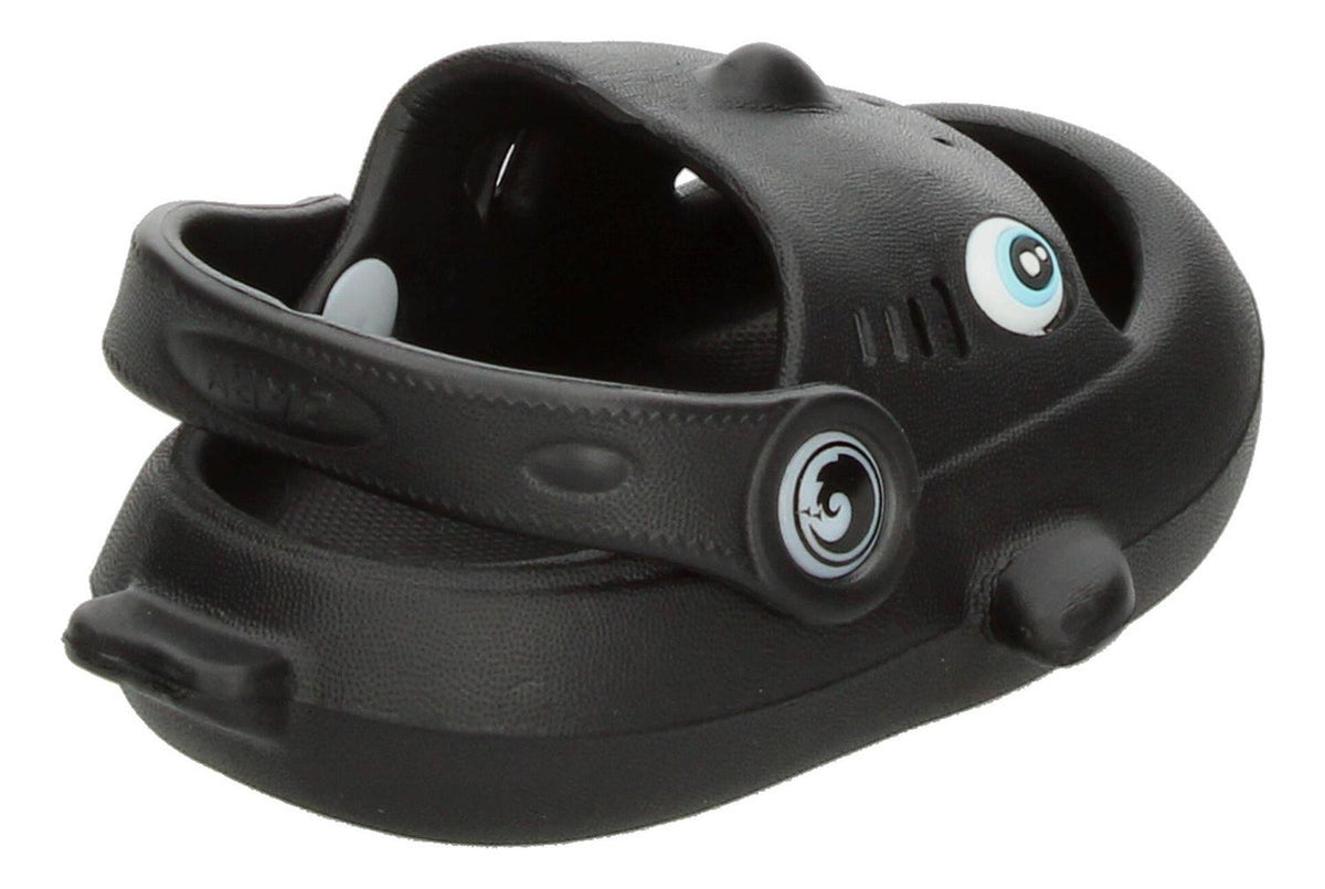 Sandalias De Tiburón Negro Para Niño [hul43], foto 6 de 10