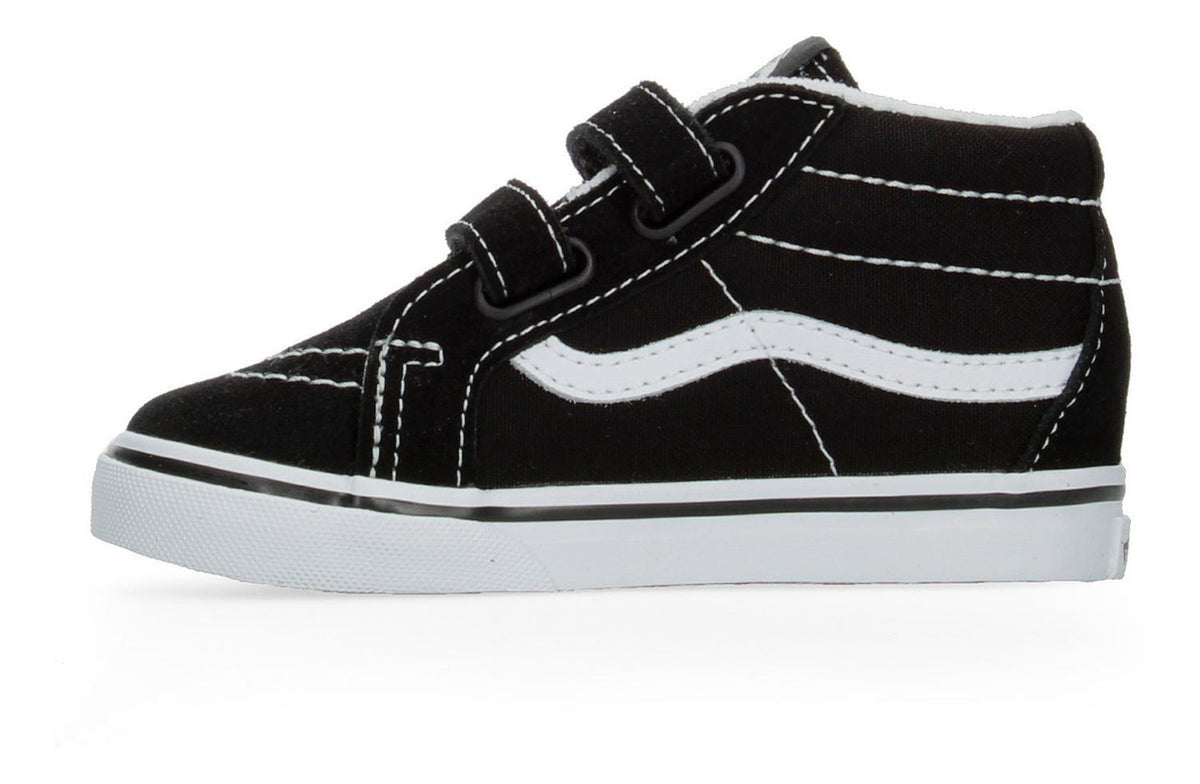 Tenis Vans Sk8-mid Reissue V Negro Para Niño [van1399], foto 4 de 10