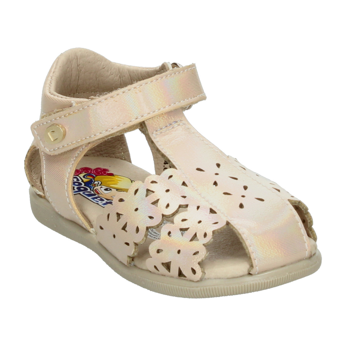 Sandalias Coqueta Niña Beige Casual Infantil T11-13, foto 4 de 10