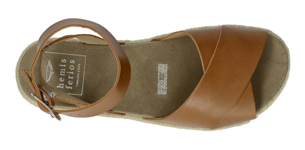 Sandalias Hemisferios Para Mujer 28701-1-a Cafe [hmf13], foto 5 de 6