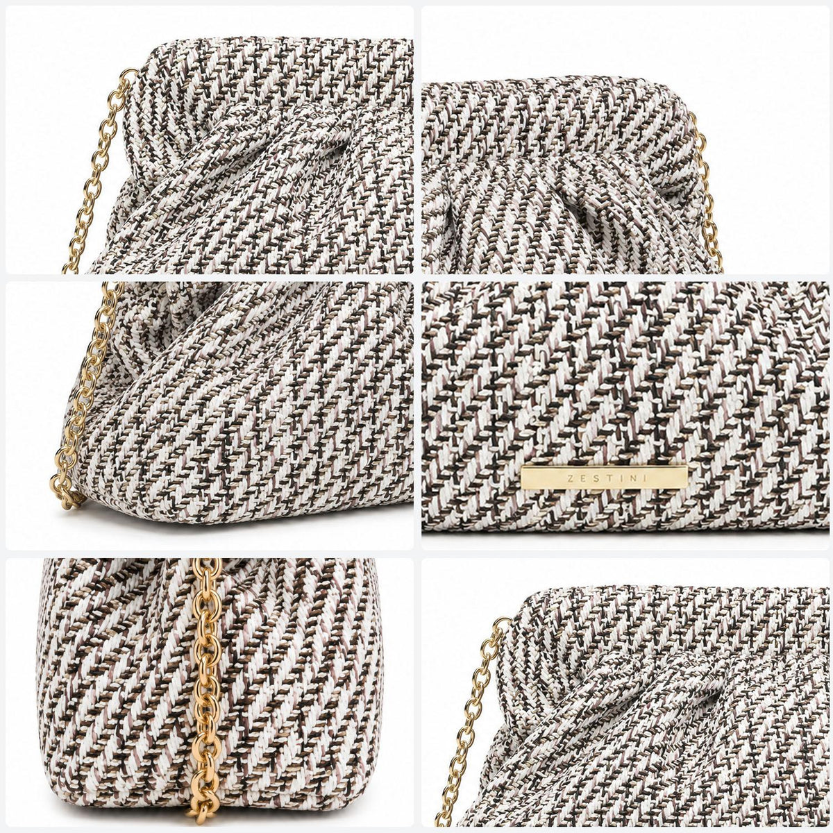 Bolsa Monedero Felianna Dama Blanca Casual Para Mujer, foto 4 de 10