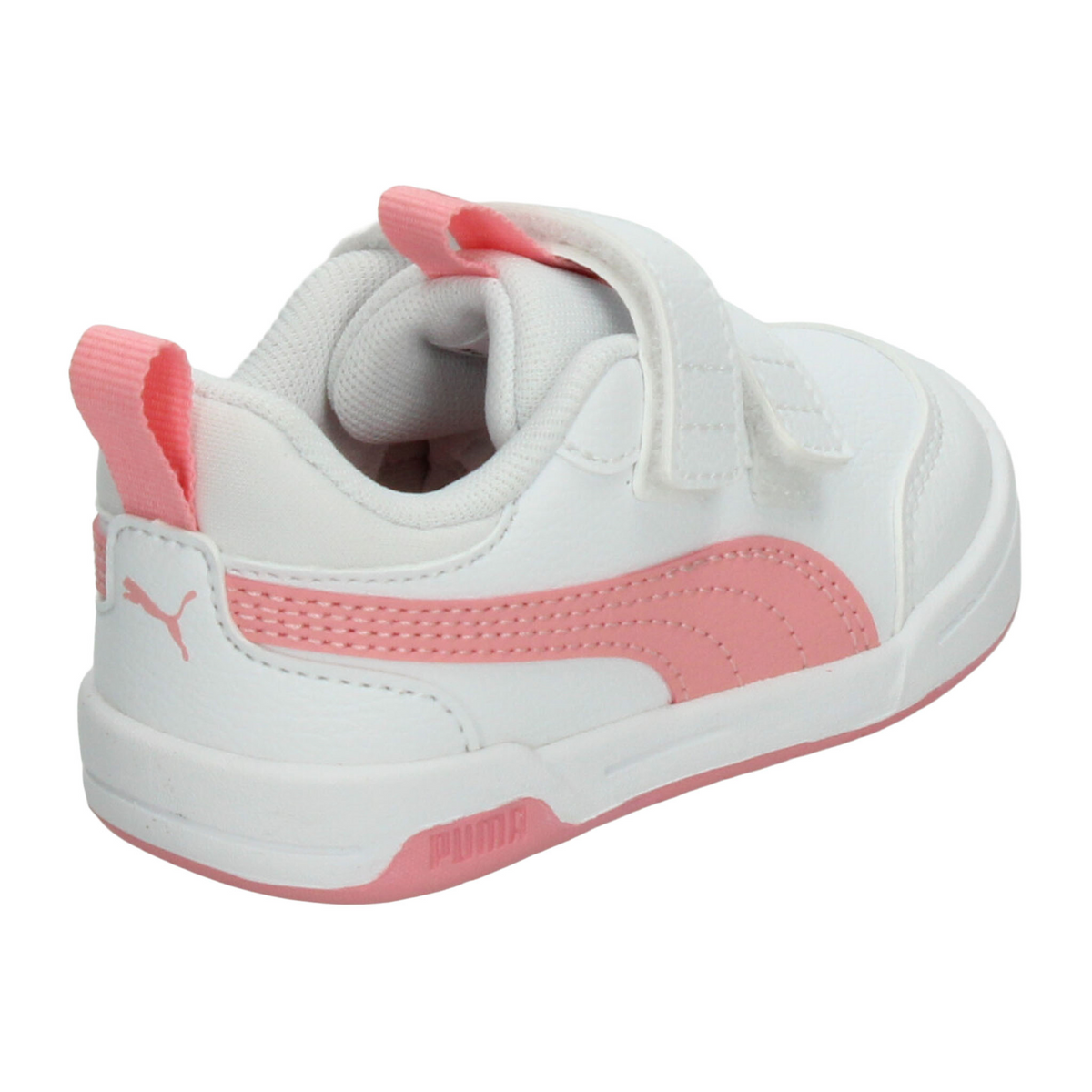 Tenis Puma Multiflex 2 Niña Blanco Casual Escolar Infantil T11-16, foto 3 de 10