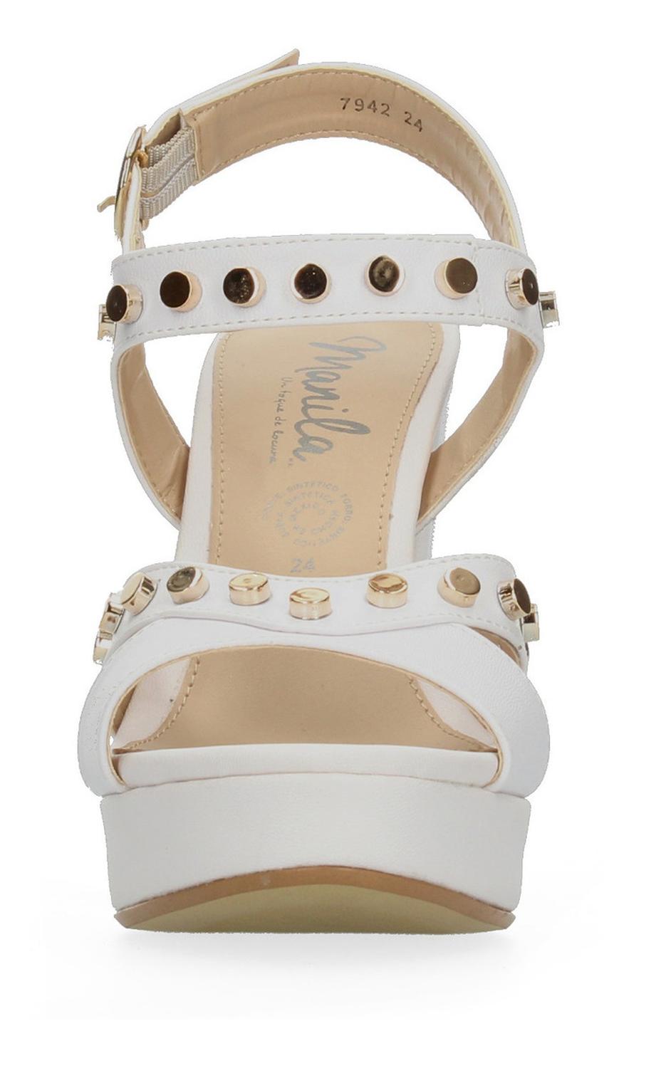 Zapatillas Manila Para Mujer M-7942 Blanco [mla333], foto 6 de 10
