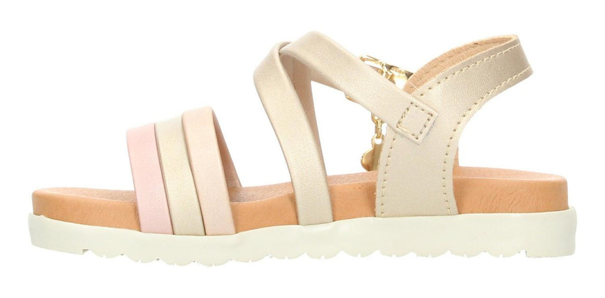 Sandalias Coqueta Para Niña 101801-s Dorado [cta925], foto 3 de 10
