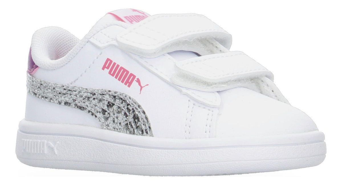 Tenis Puma Smash 3.0 Blanco Para Niña [pum902], foto 3 de 8