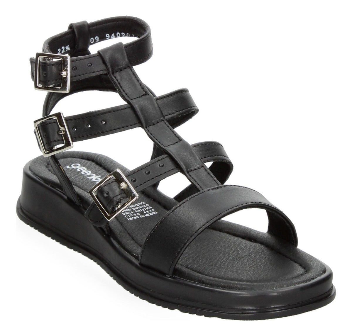 Sandalias Green Love Negro Para Mujer [gre63], foto 4 de 10