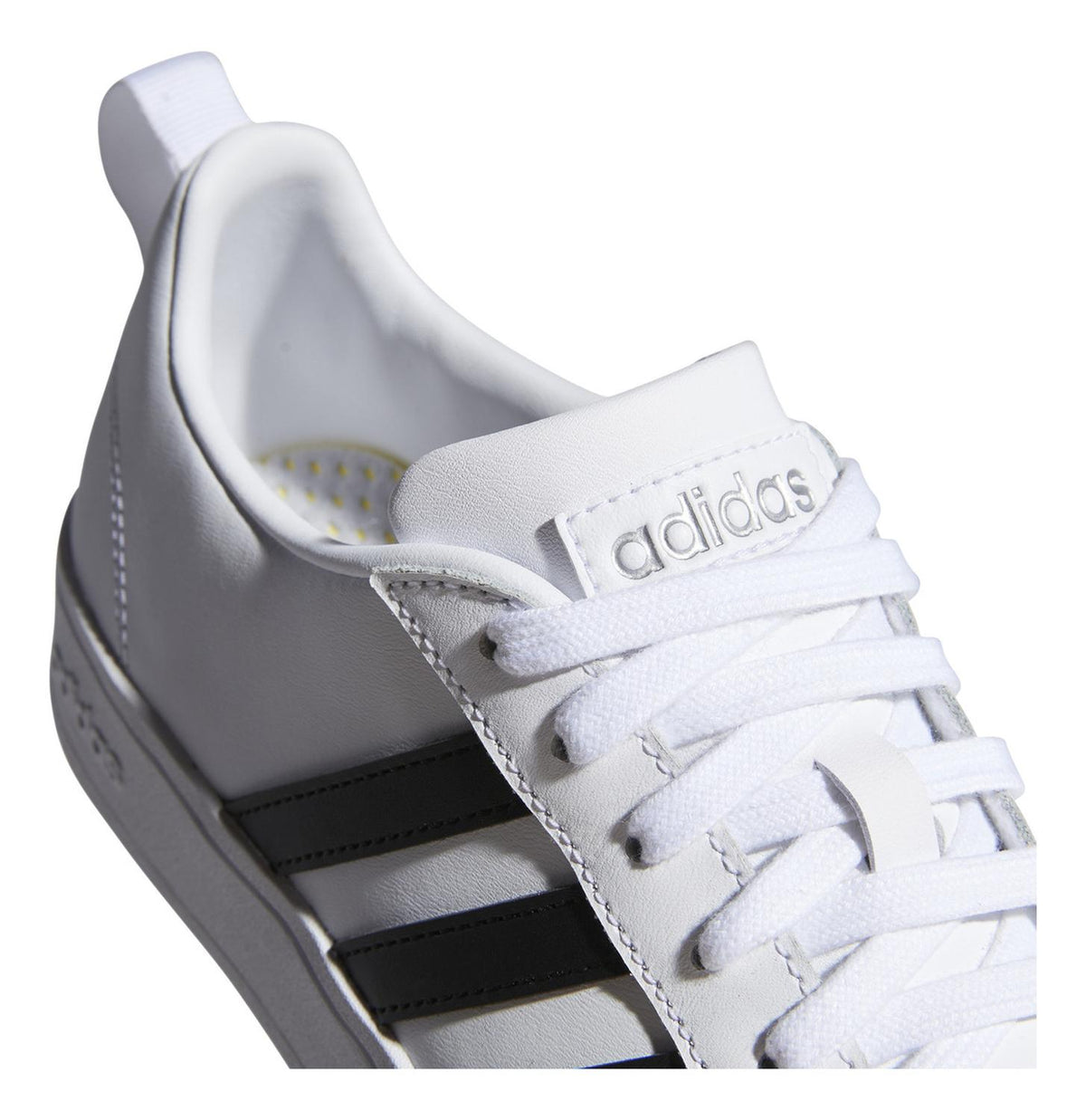 Tenis Casual adidas Court Low Con Cintas Blanco Dama Mujer, foto 5 de 8