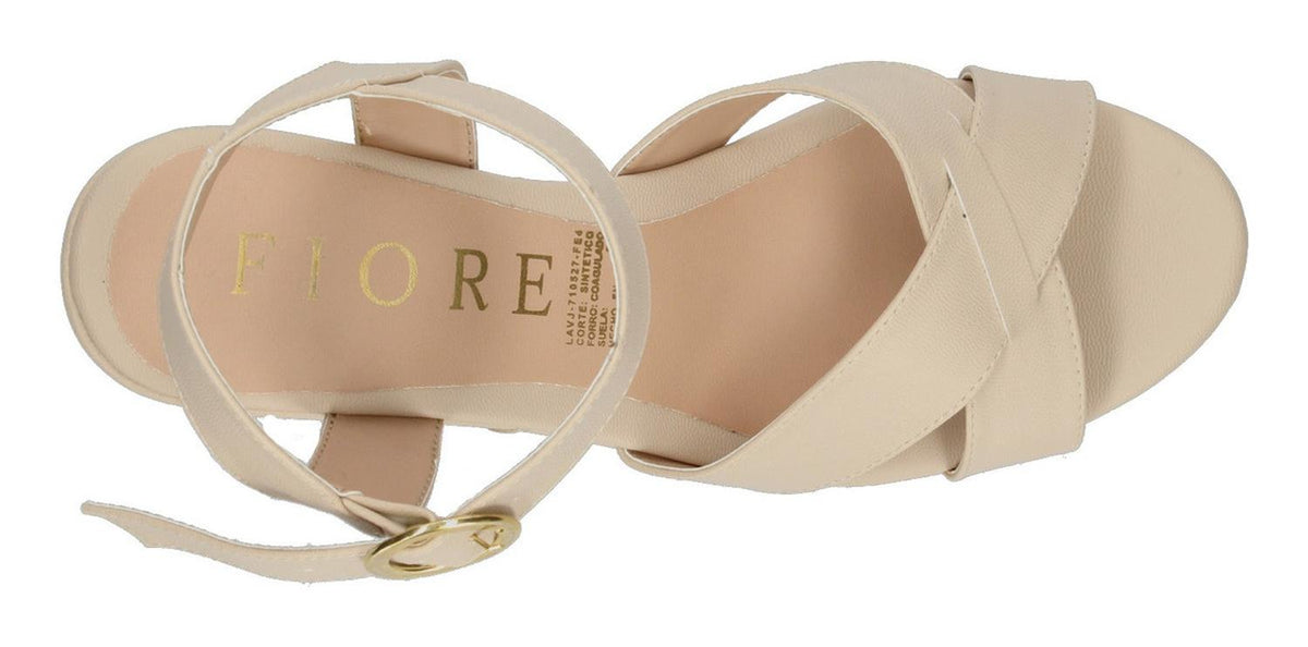 Sandalias Fiore Para Mujer 508 Beige [for3], foto 8 de 10