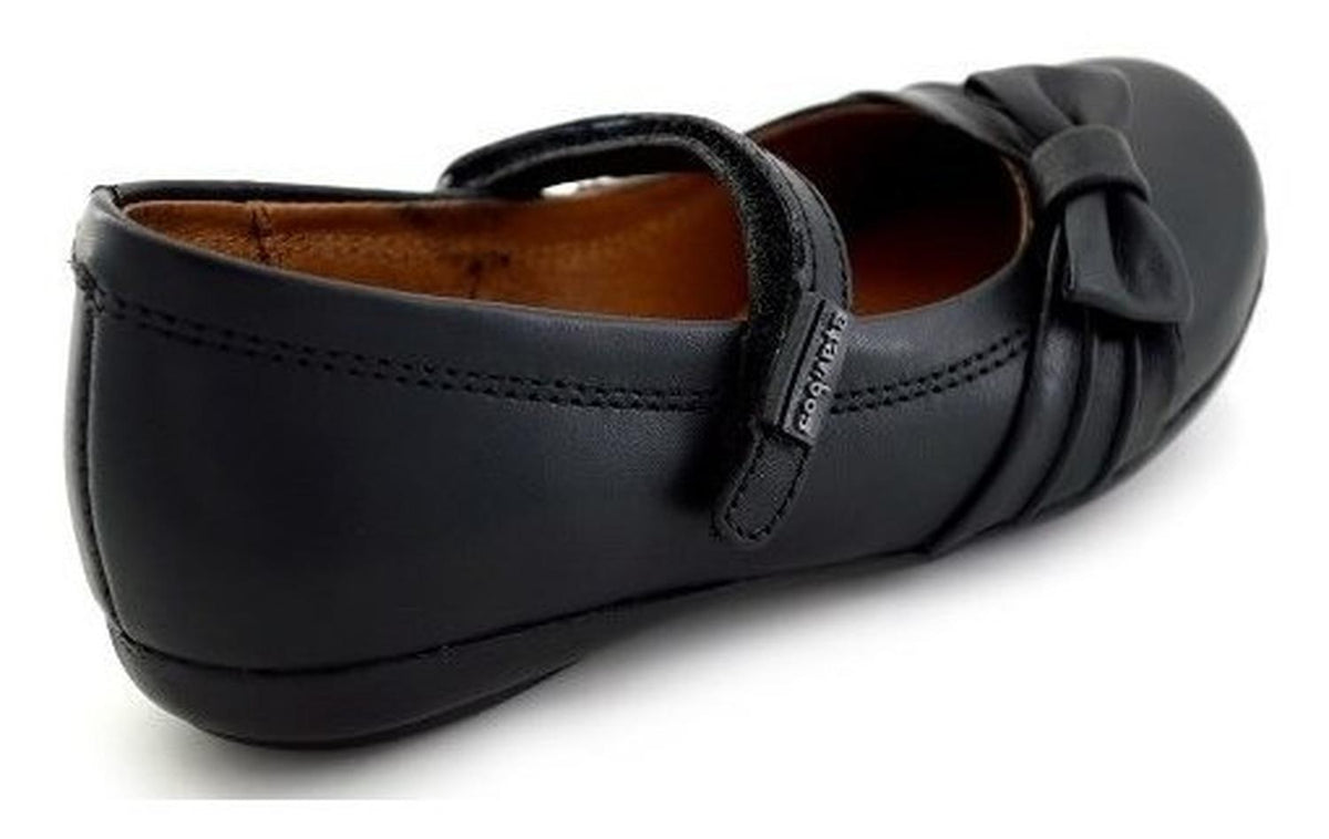 Zapato Escolar Coqueta Para Niña 54102-a Negro [cta479], foto 4 de 6