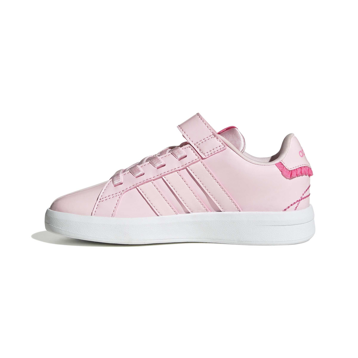 Tenis Adidas Grand Court 3.0 Niña Rosa Casual Cómodo Deportivo Infantil T16-22, foto 4 de 10