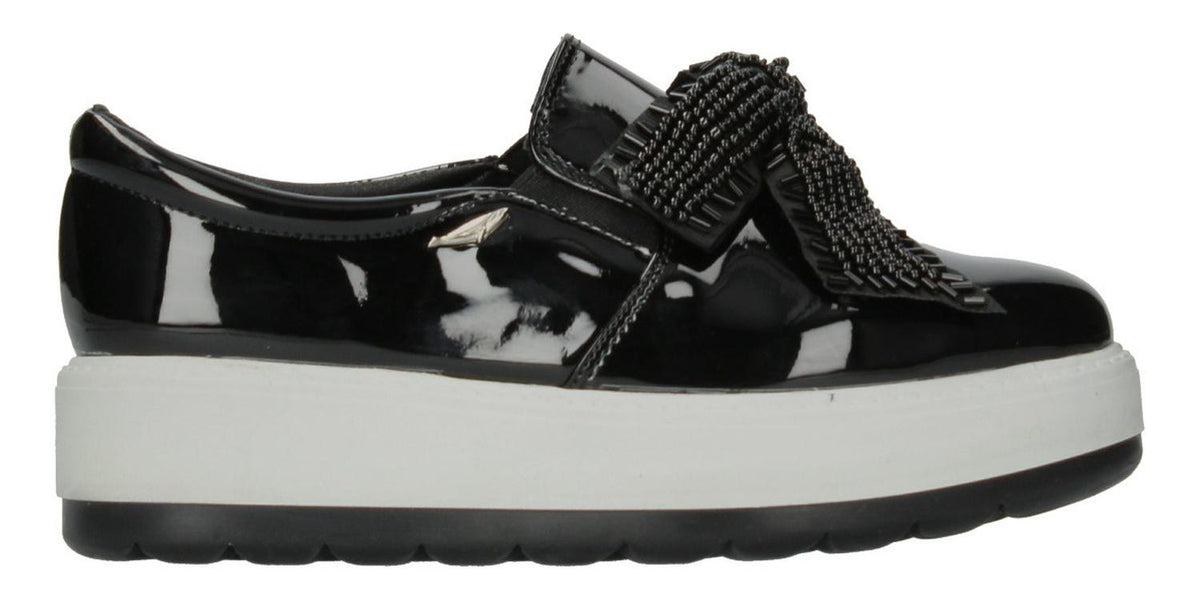 Zapato Casual Hemisferios Para Mujer 7302-1-a Negro [hmf7], foto 1 de 6
