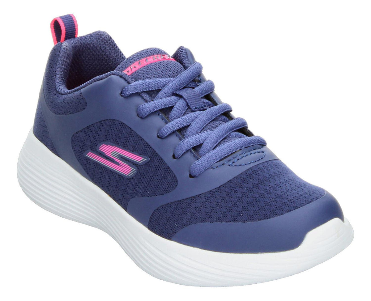 Tenis Skechers Deportivo Color Azul Marino Cintas Para Niña, foto 4 de 10
