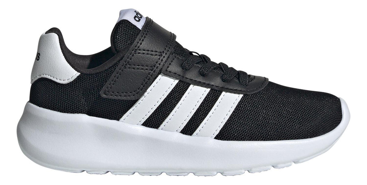 Tenis adidas Lite Racer 3.0 Con Velcro Negro Para Niño, foto 1 de 7