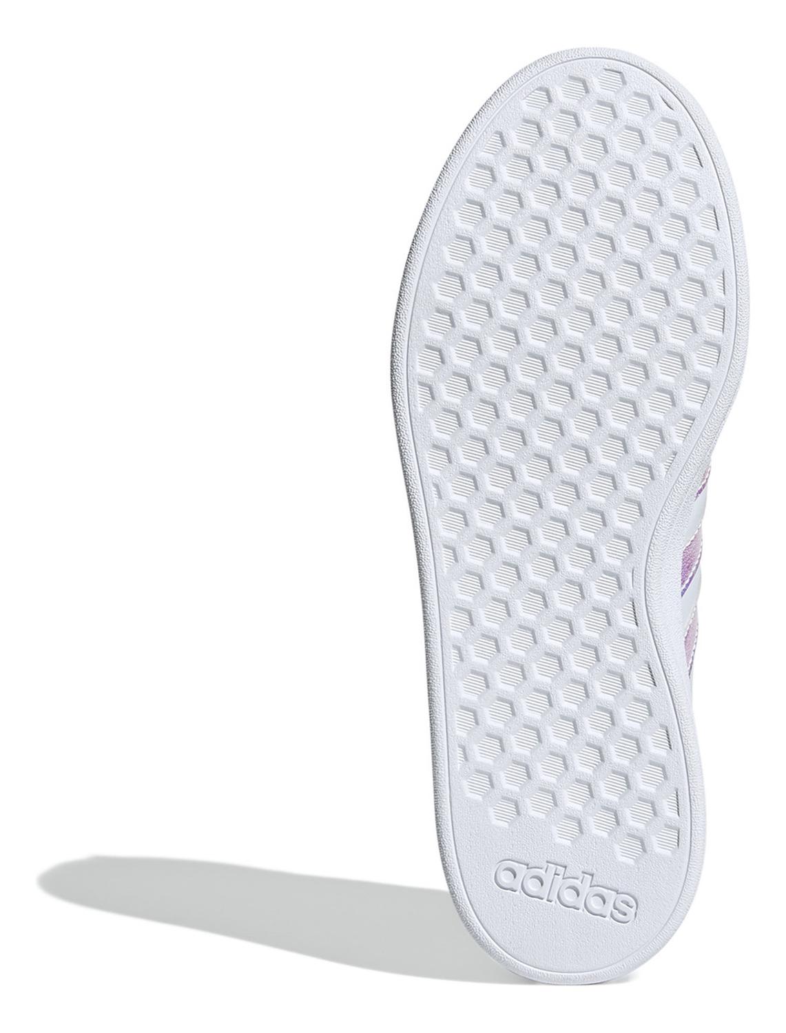Tenis Blanco Mujer adidas Grand Court Base 2.0 Brillo Casual Original Agujetas Ajustables Para Dama, foto 8 de 10