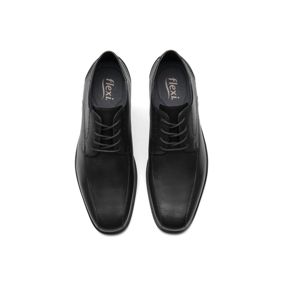 Zapato Flexi Derby Hombre Negro Vestir Formal Caballero, foto 8 de 10