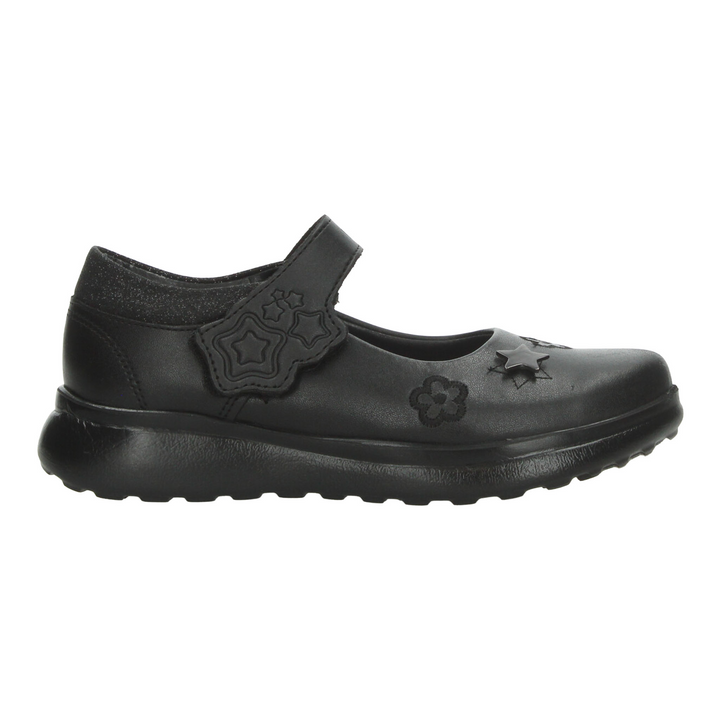 Zapato Escolar Vavito Niña Negro Escolar Infantil T18-22