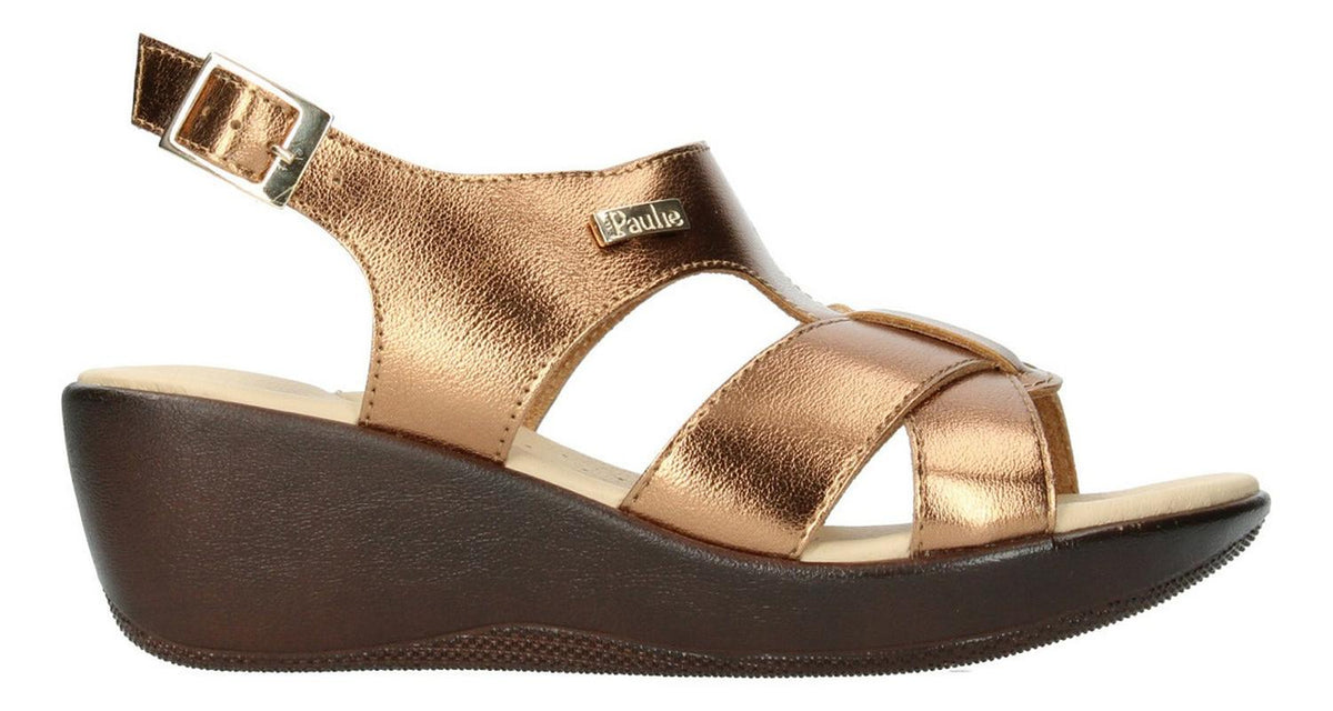 Sandalias Paulie Para Mujer 2657 Ocre [ple141], foto 1 de 6