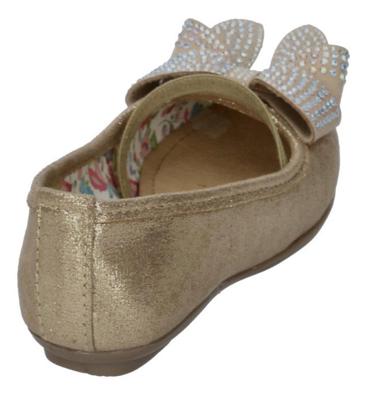Balerina Flat Gosh Para Niña 0a41u-03 Dorado [gos701], foto 4 de 6
