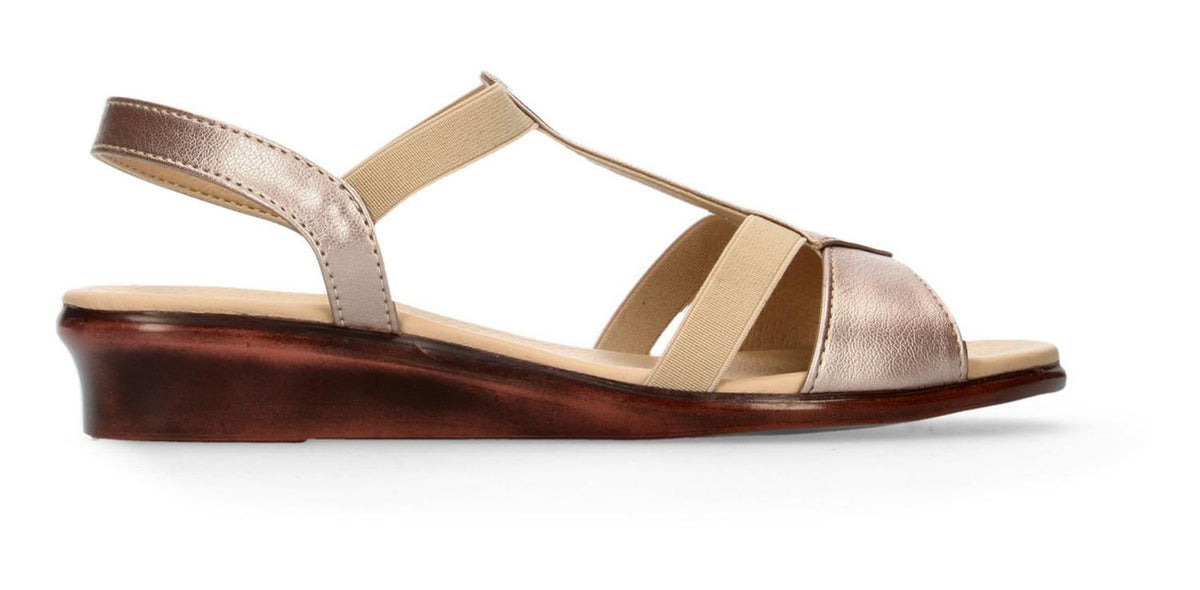 Sandalias Paulie Para Mujer 1618 Dorado [ple156], foto 2 de 10