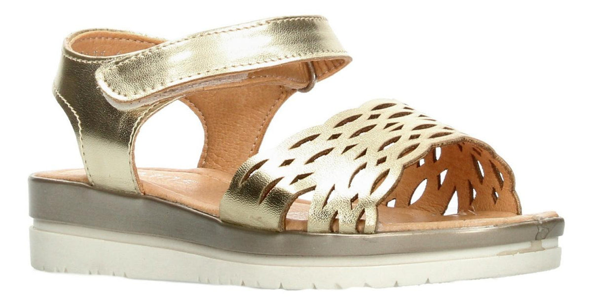 Sandalias Jeans Para Niña 32101 Dorado [jen47], foto 1 de 10