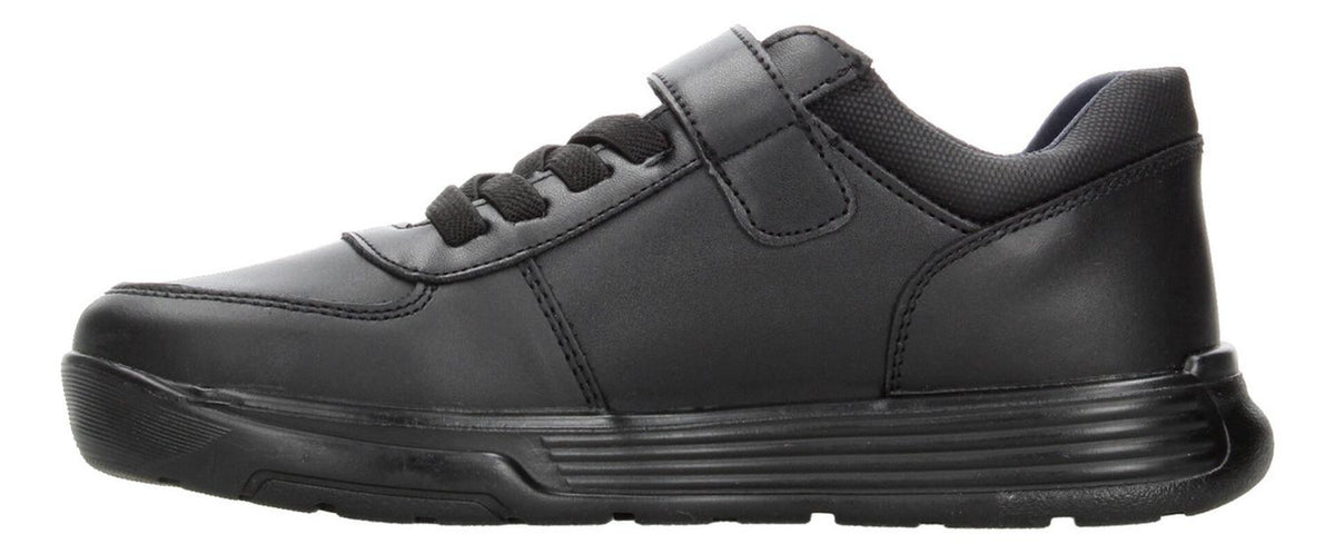 Zapato Escolar Yuyin Con Velcro Color Negro Niño T22-26, foto 5 de 10