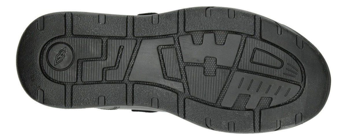 Zapato Escolar Yuyin Con Velcro Color Negro Niño T22-26, foto 9 de 10