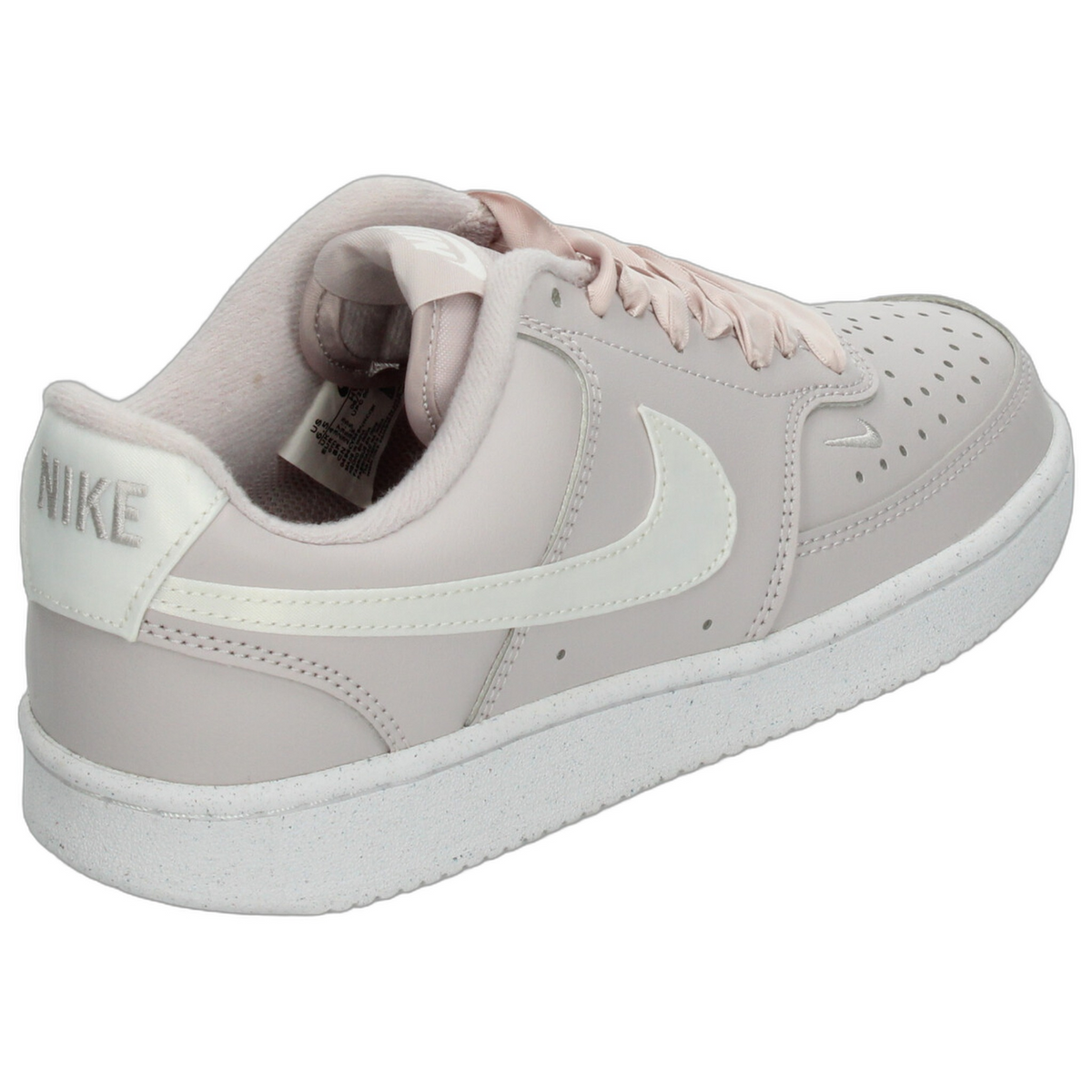 Tenis Nike Cuirt Vision Low Dama Beige Casual Listón Mujer, foto 3 de 10