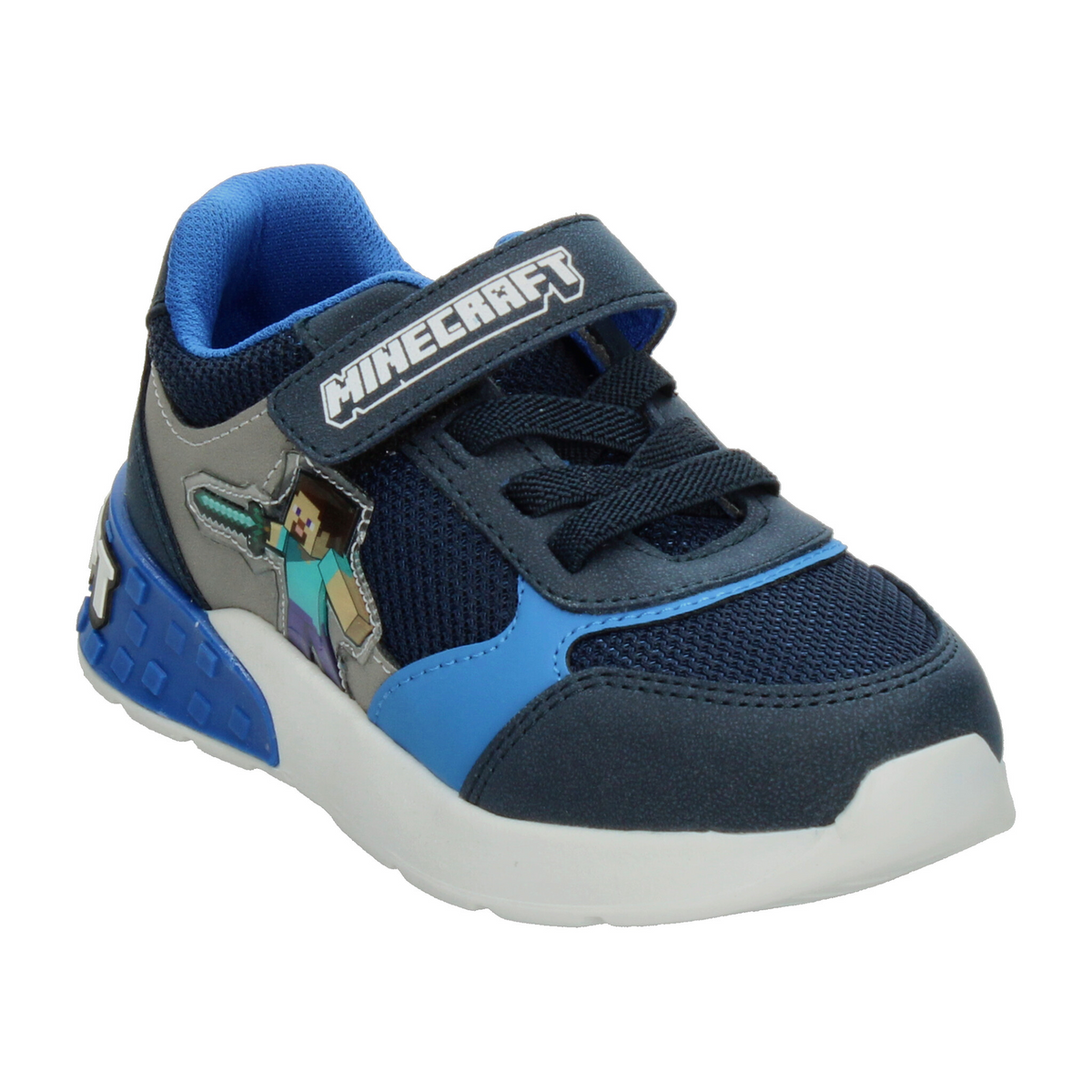 Tenis Minecraft Niño Azul Marino Deportivo Juvenil T22-26, foto 4 de 10