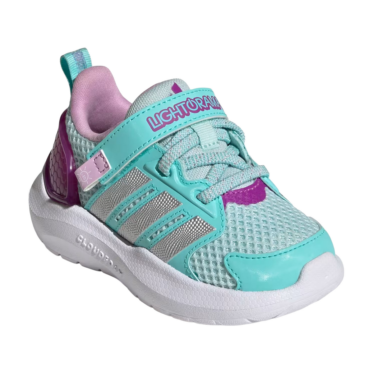 Tenis Adidas Lighorama Niña Azul Led Bebé Infantil T11-16, foto 10 de 10