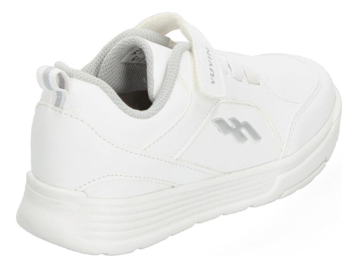 Tenis Escolar Yuyin Blanco Para Niño (18 - 21.5) [yuy514], foto 3 de 10