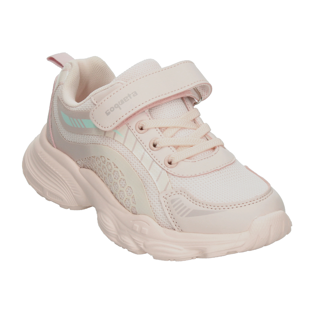 Tenis Coqueta Niña Rosa Casual Infantil T18-26, foto 4 de 10
