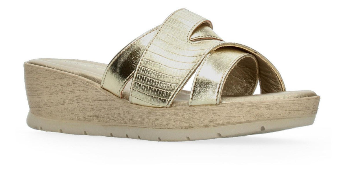 Sandalias Green Love Para Mujer 92082 Dorado [gre41], foto 1 de 10