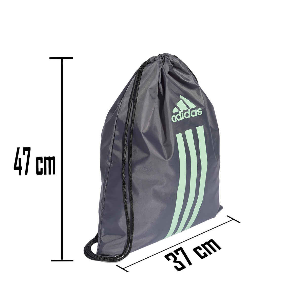 Bolsa Adidas Power Gris Deportivo Hombre Mujer, foto 2 de 10