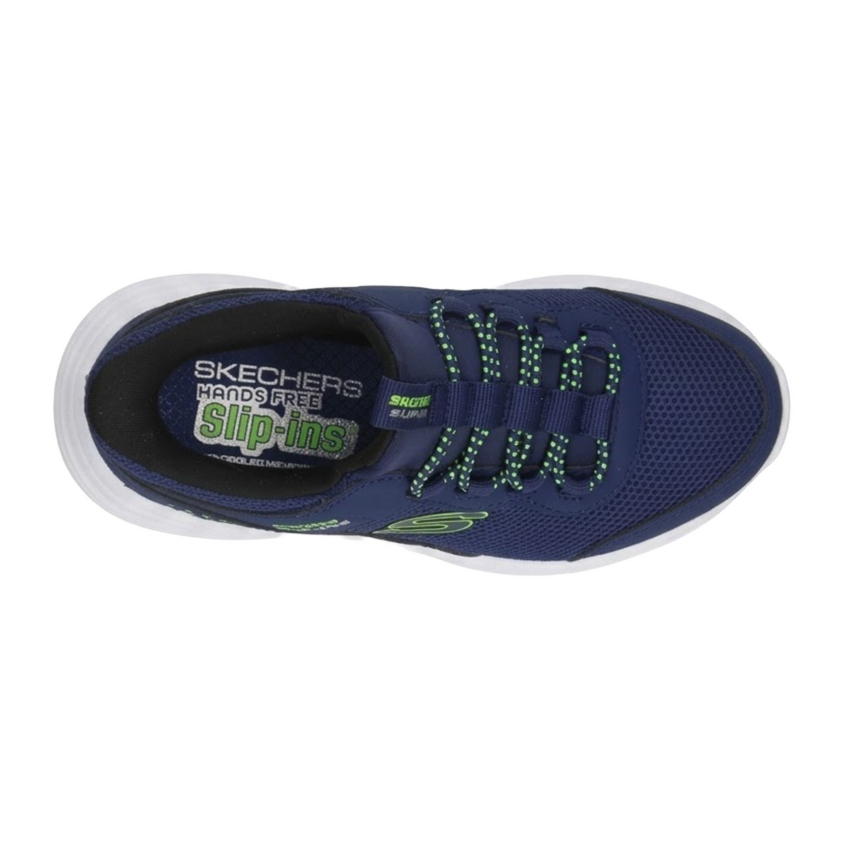 Tenis Skechers Bounder Pro Niño Azul Deportivo Slip Infantil T17-22, foto 8 de 10