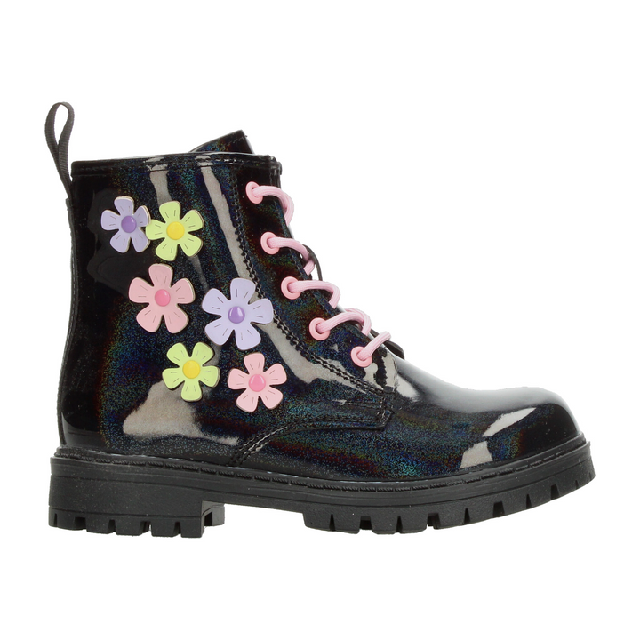 Bota Vavito Niña Negro Bebé Casual Infantil T15-18