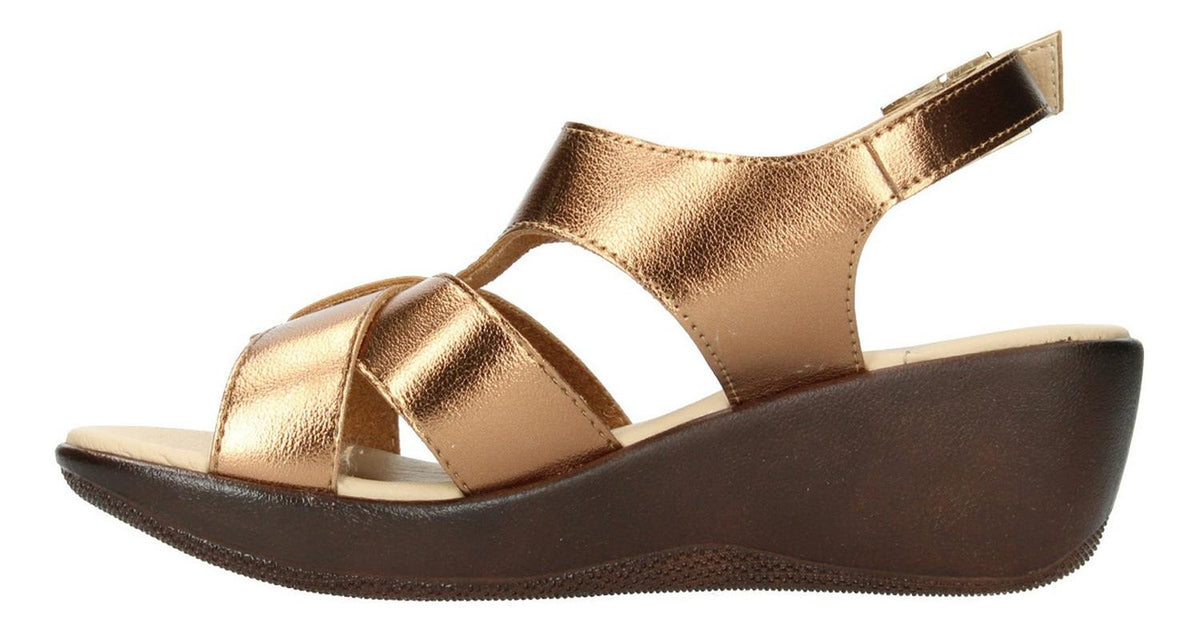 Sandalias Paulie Para Mujer 2657 Ocre [ple141], foto 2 de 6