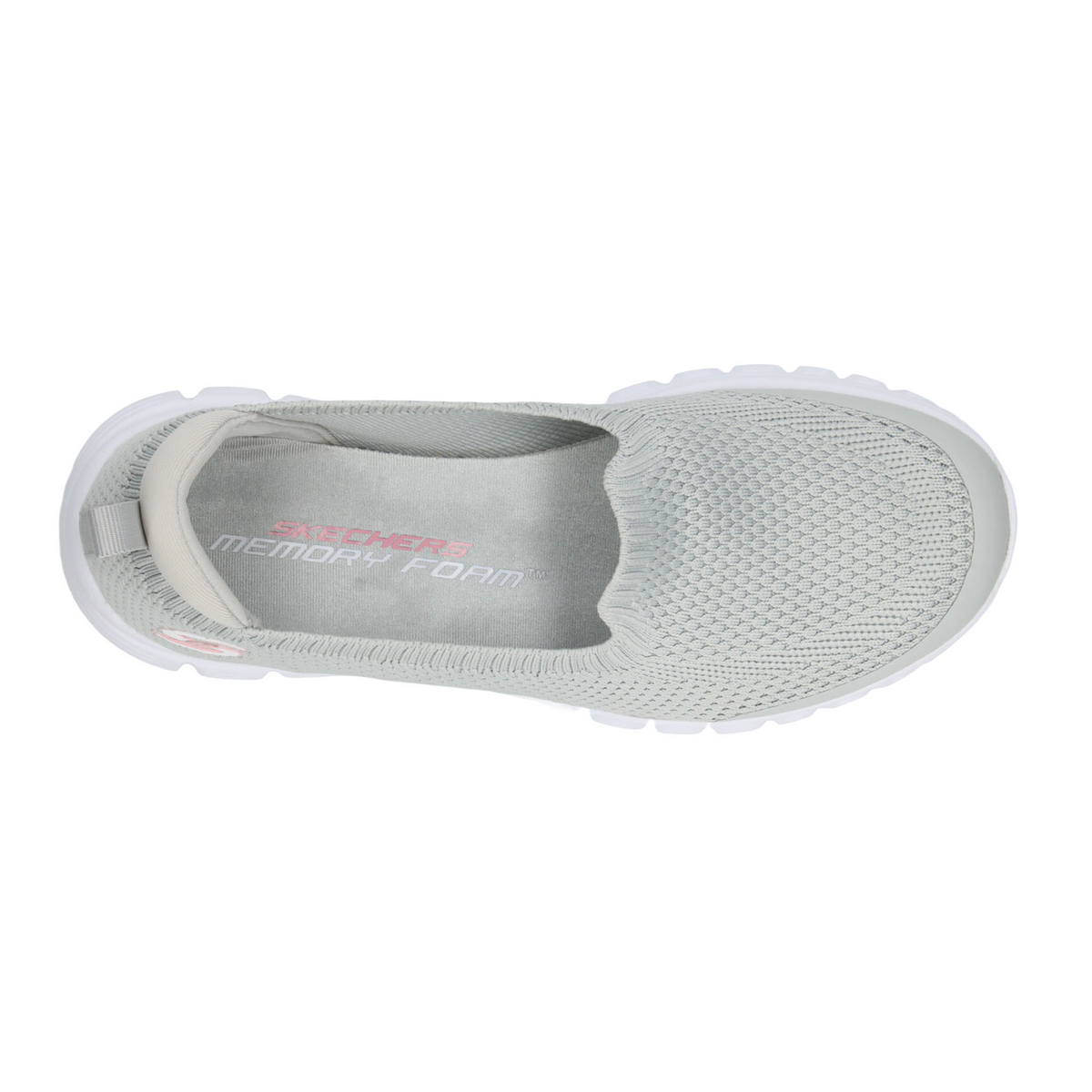 Tenis Skechers Graceful Dama Gris Deportivo Slip On Mujer, foto 8 de 10