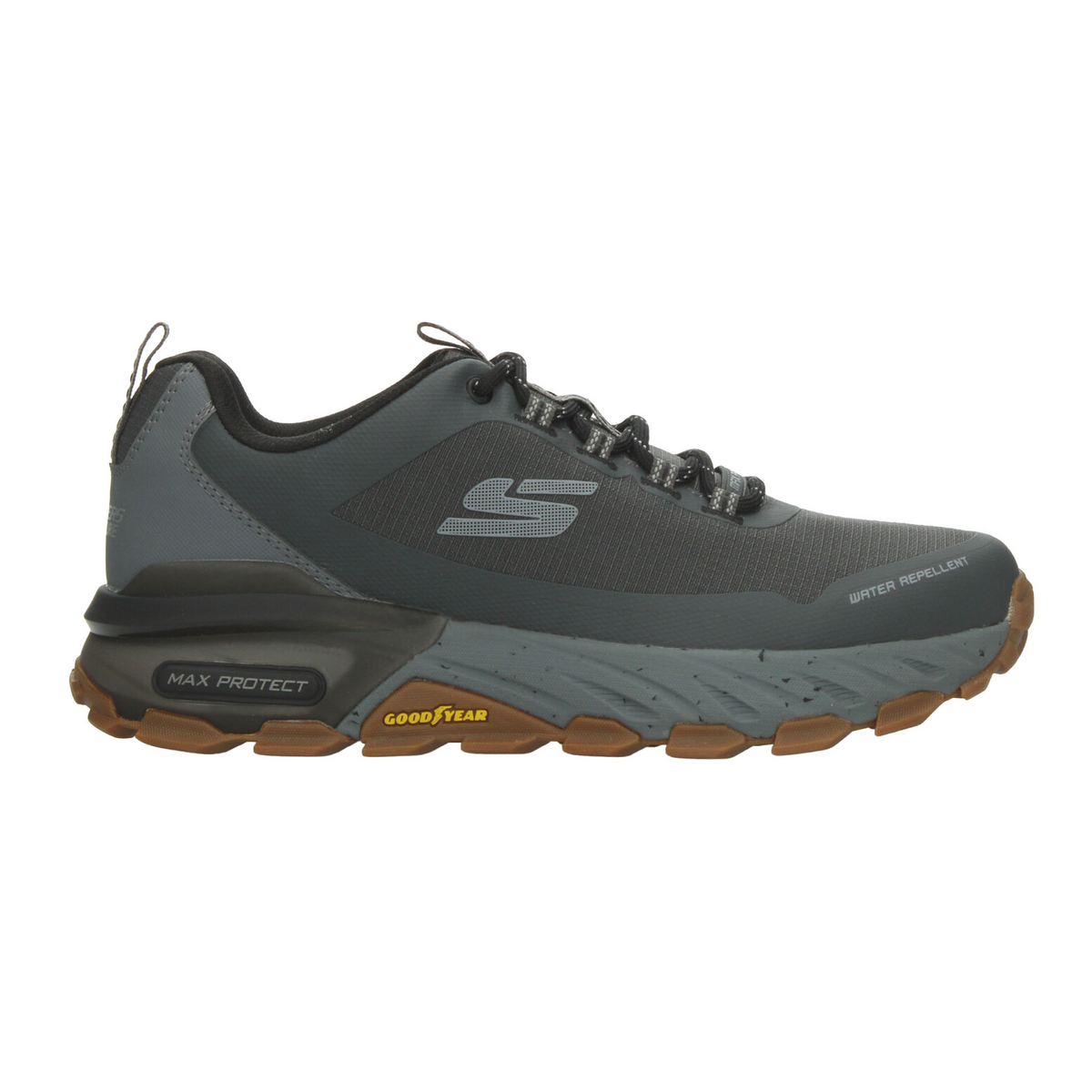 Tenis Skechers Max Protect Hombre Gris Senderismo Outdoor Caballero, foto 1 de 10
