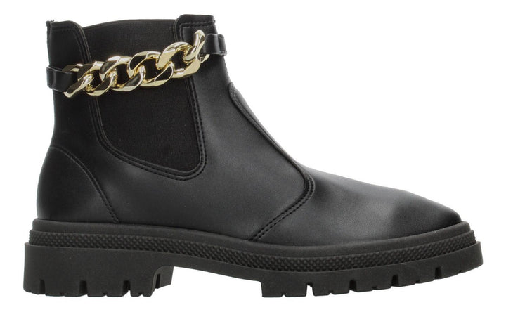 Botín Moleca Dama Negro Chelsea Para Mujer