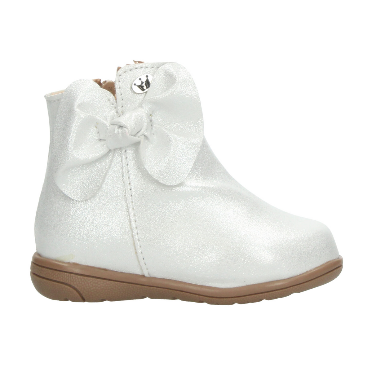 Bota Jakuna Niña Plateado Casual Cierre Moño Infantil T15-18, foto 10 de 10