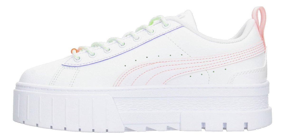 Tenis Puma Mujer Mayze Cosmic Girl Blanco Plataforma Dama Jr, foto 5 de 10