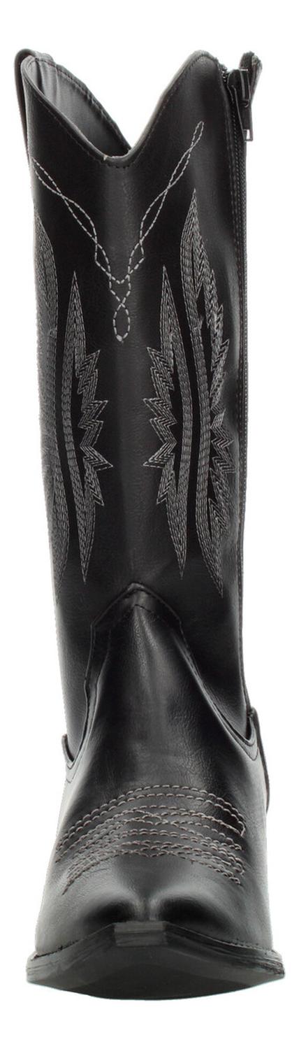 Bota Maquech Negro Para Mujer [mqe4], foto 5 de 9