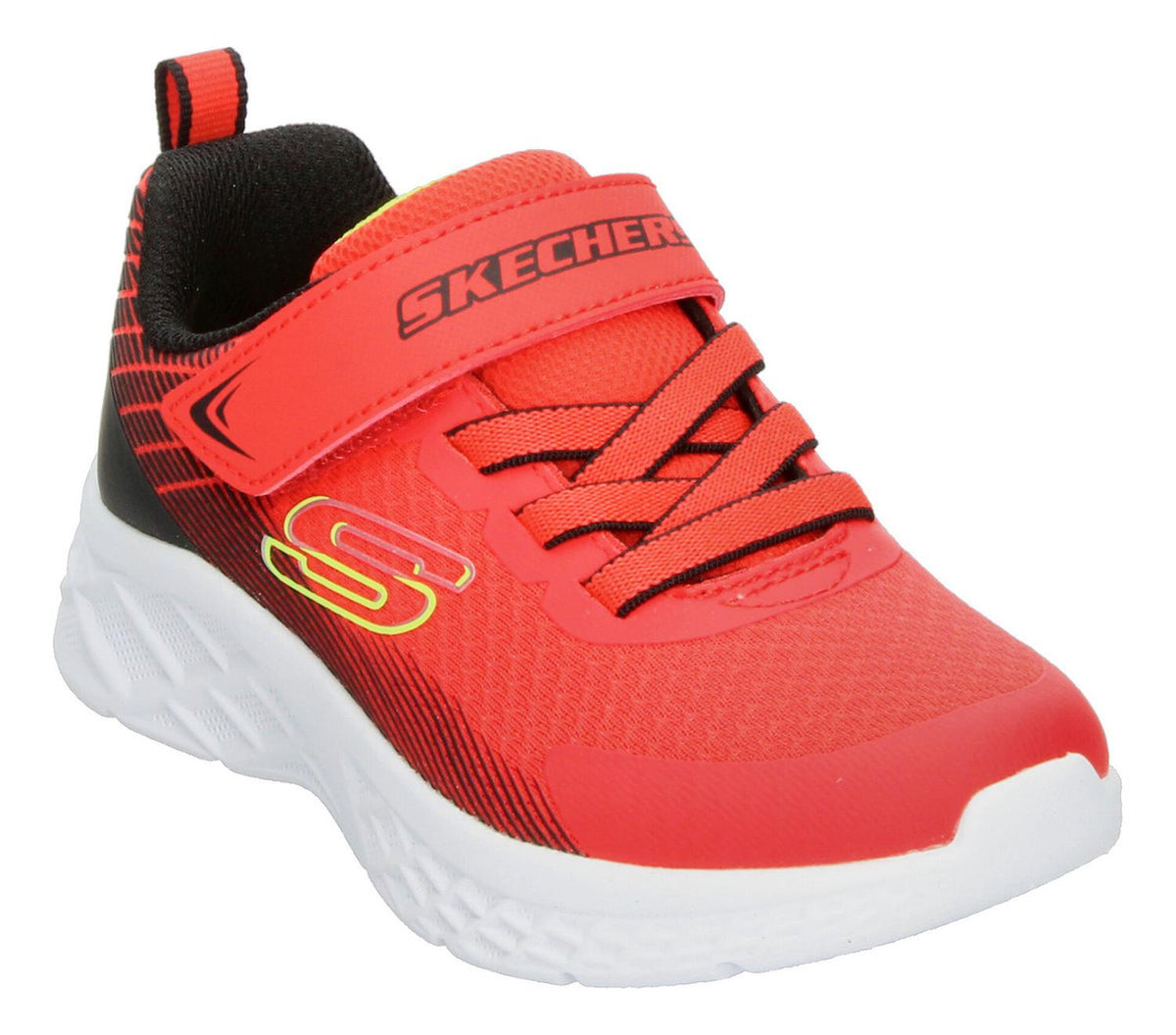 Tenis Skechers Microspec Ii Velcro Ajustable Rojo Niño, foto 4 de 10