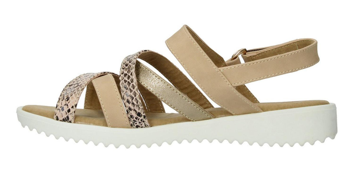 Sandalias Gosh Para Mujer 1652p-01 Beige [gos813], foto 2 de 6