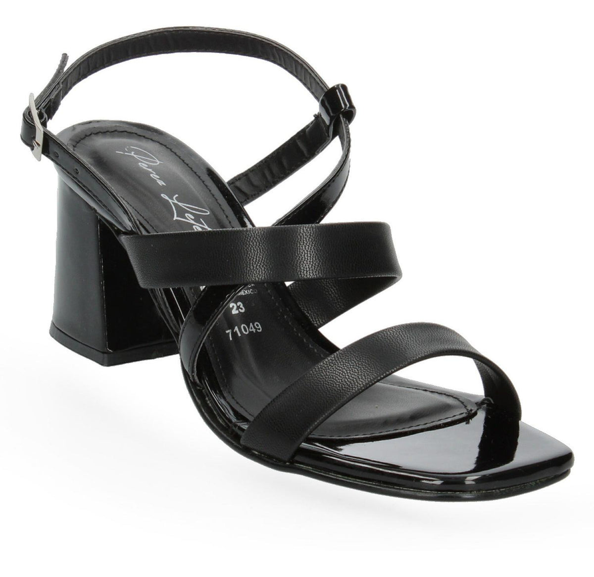 Sandalias Perez Lete Negro Para Mujer [plt309], foto 1 de 9