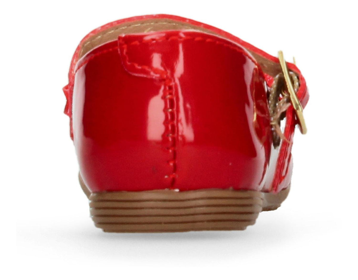 Zapato Casual Jakuna Para Niña 21854 Rojo [jak155], foto 7 de 10