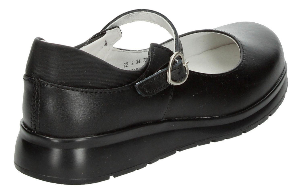 Zapato Escolar Yuyin Hebila Color Negro Para Niña T22-25, foto 3 de 10